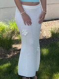 WHITE SANDS MAXI SKIRT