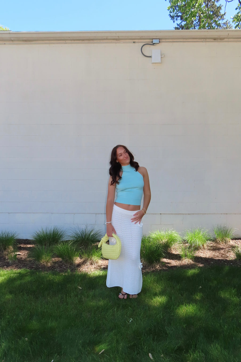 WHITE SANDS MAXI SKIRT