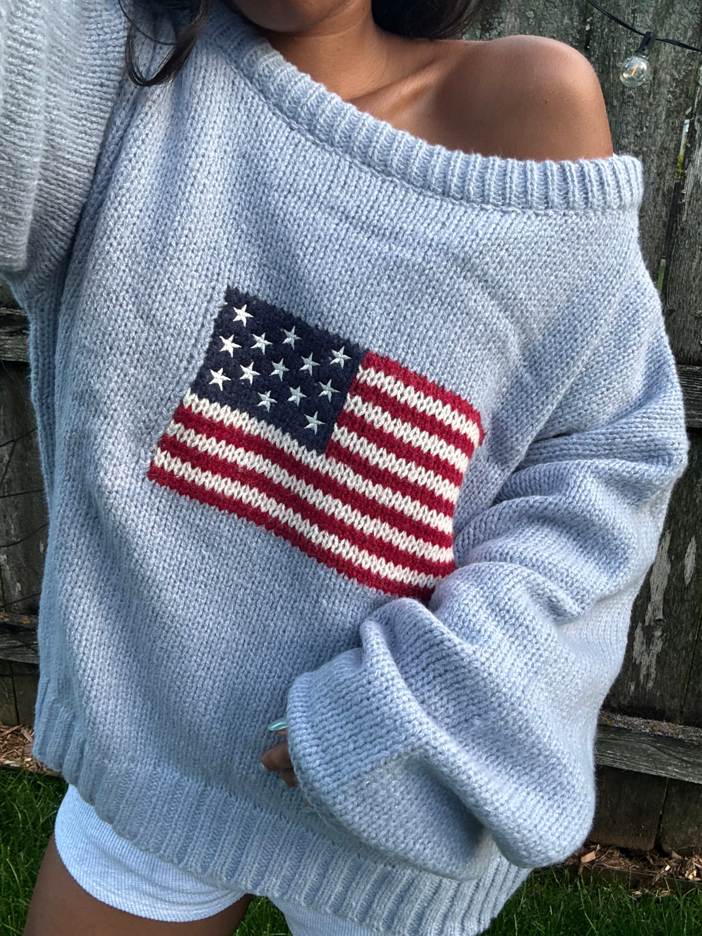AMERICANA KNIT SWEATER
