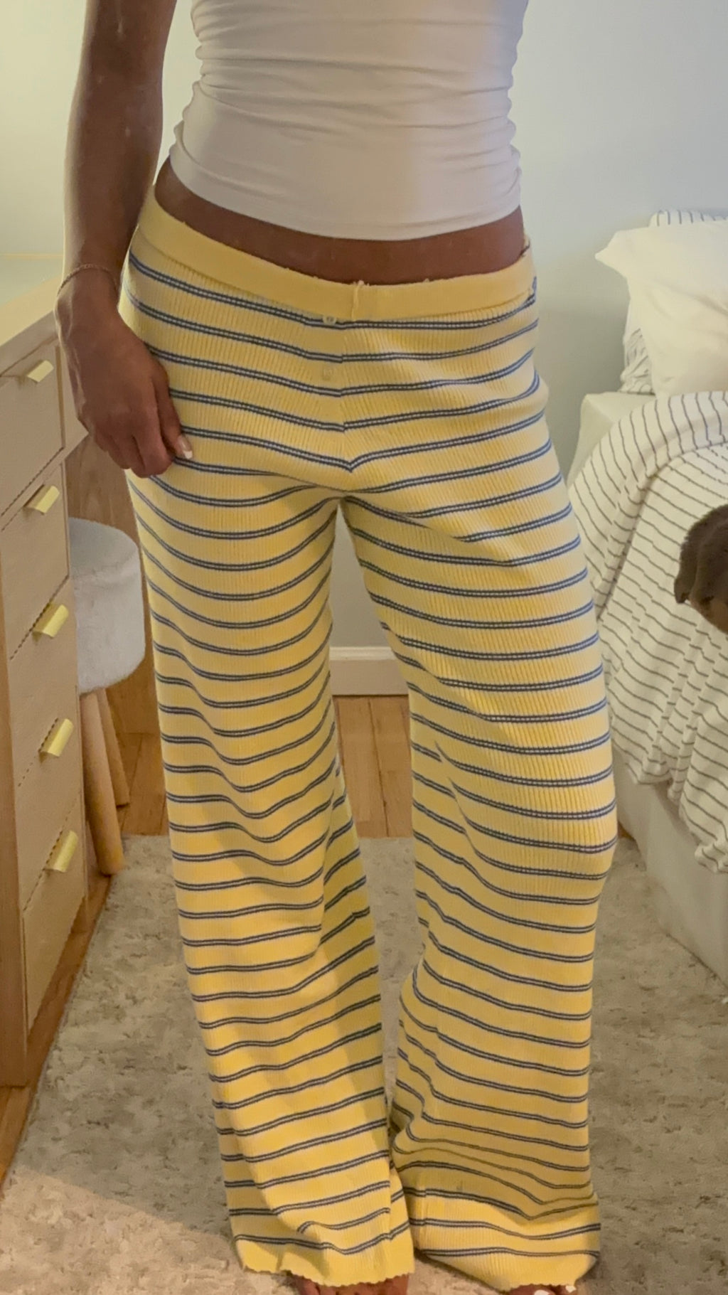 Butter Stripe Pants